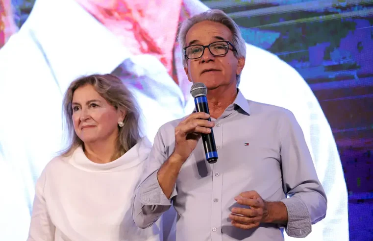 Paulo Silva oficializa candidatura à reeleição, com Maria Helena como vice