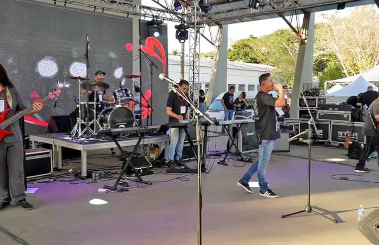 Rock no Rio agita o domingo no Parque dos Ingás, em Mogi Guaçu