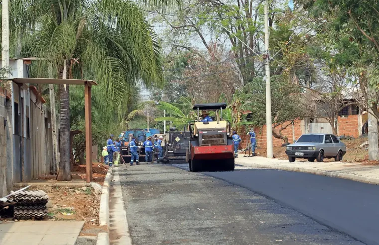 Via de acesso entre Jardim Planalto e Martim Francisco recebe obras de pavimentação