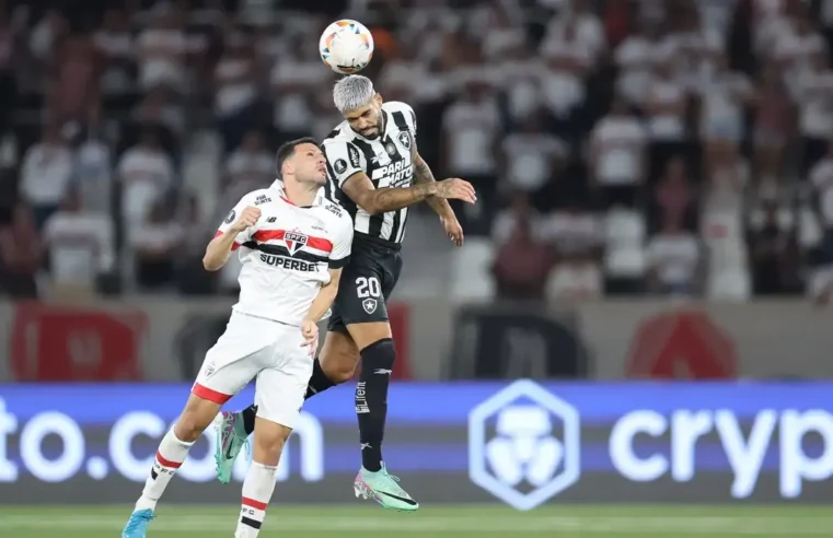 São Paulo e Botafogo jogam por vaga na semifinal da Libertadores