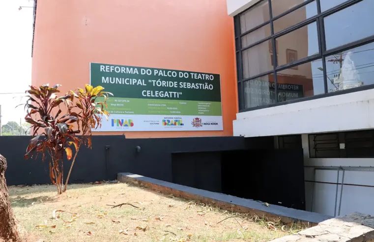 Teatro do Centro Cultural passa por reforma com recursos federais