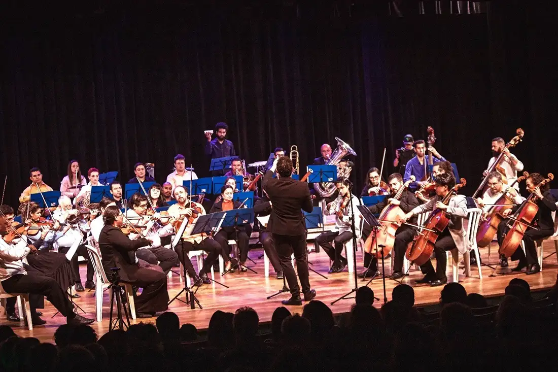 Orquestra Filarmônica de Valinhos faz apresentação inédita em Mogi Mirim