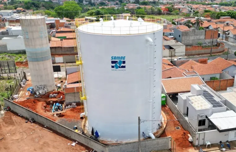 Mogi Guaçu inaugura reservatório com capacidade para 2,8 milhões de litros