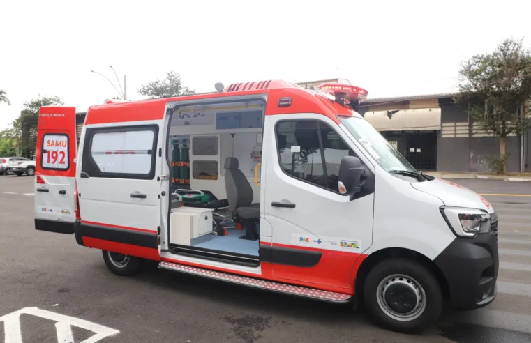 Mogi Mirim recebe nova ambulância para uso do Samu