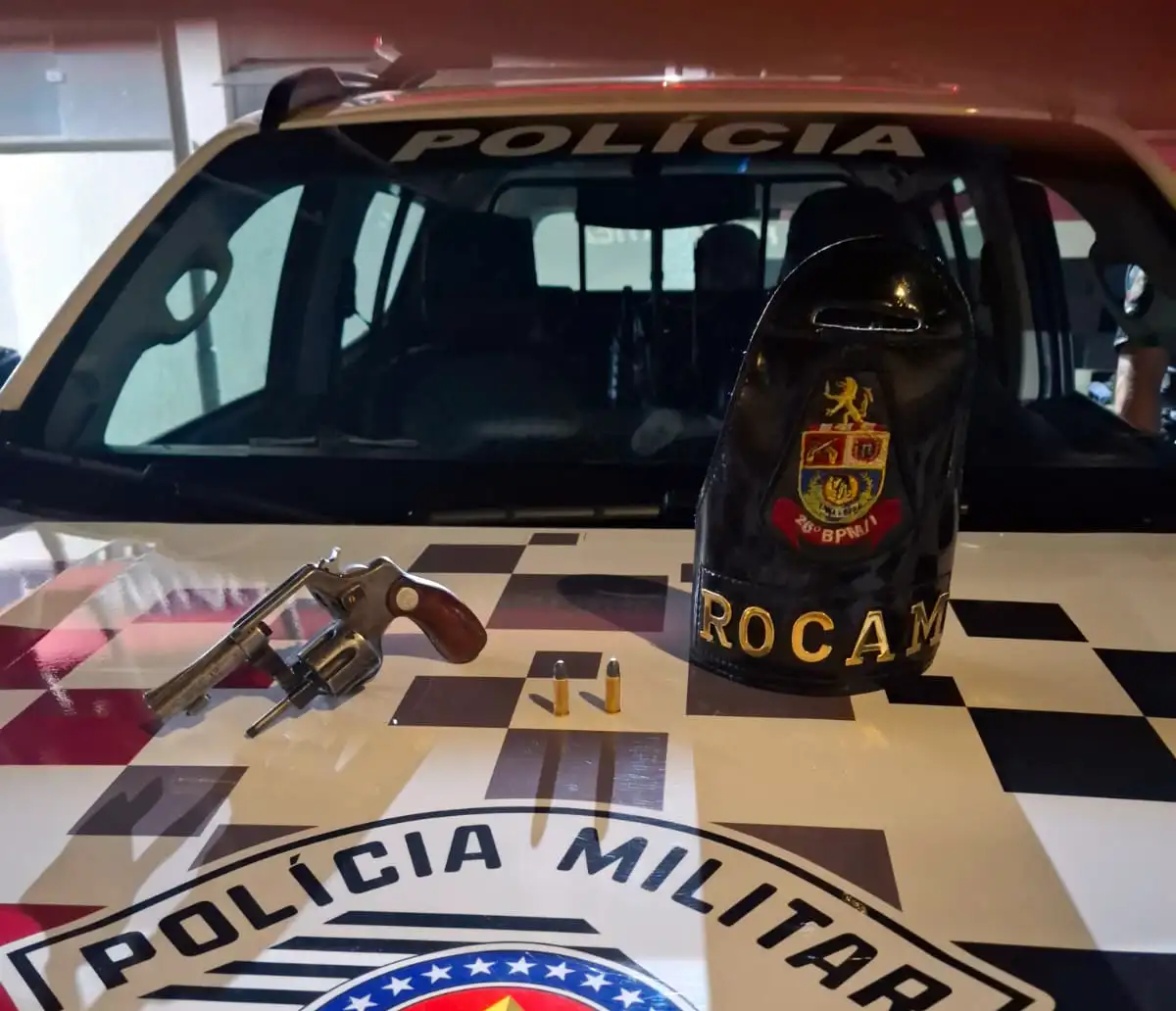 Homem é preso em flagrante por porte ilegal de arma em Mogi Mirim