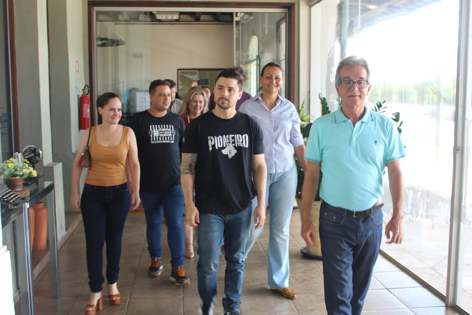 Deputado Bruno Lima aborda causa animal em visita a Mogi Mirim