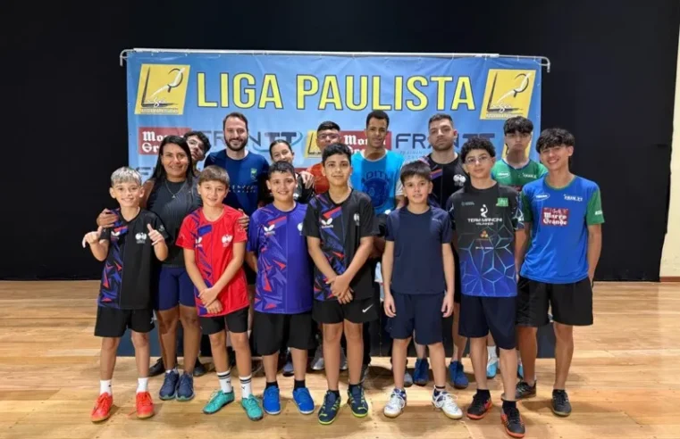 Jovens do tênis de mesa de Mogi Mirim conquistam medalhas na Liga Paulista