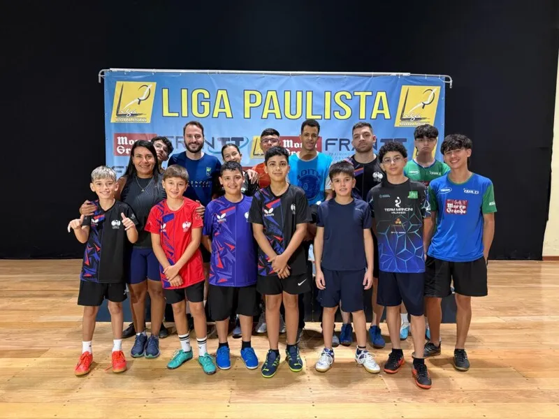 Jovens do tênis de mesa de Mogi Mirim conquistam medalhas na Liga Paulista