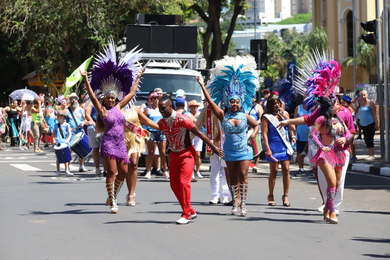 Carnaval de Mogi Mirim começa com cortejo pelas ruas centrais