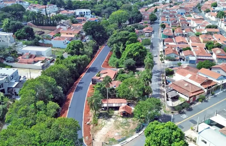 Último trecho da Avenida Brasil é asfaltado
