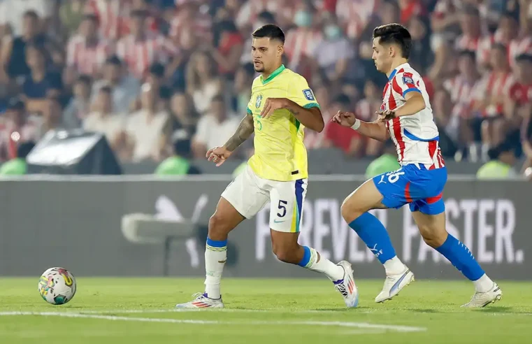 Brasil e Paraguai se enfrentam nesta terça, pelas Eliminatórias da Copa