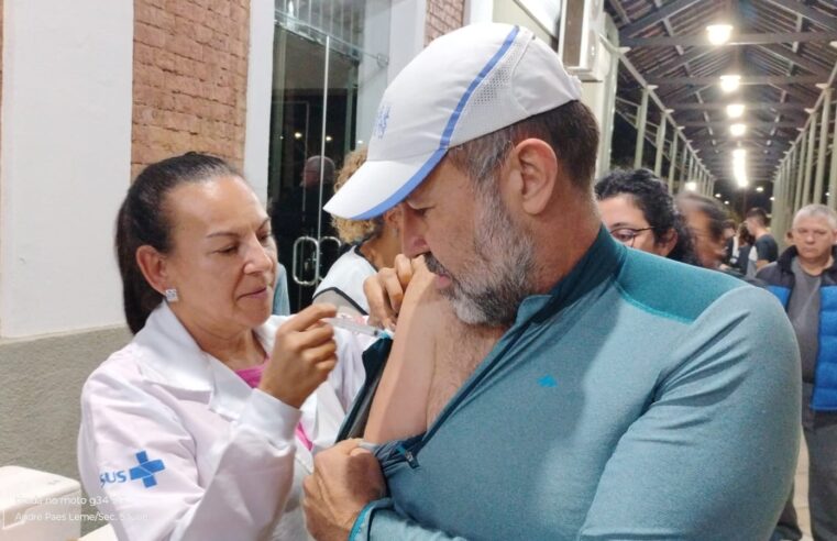 Feira Noturna de Mogi Mirim terá vacinação contra a gripe nesta quarta-feira