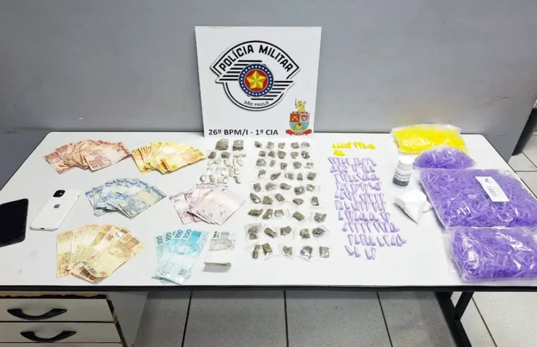 Irmãos são detidos por tráfico de drogas após fuga durante fiscalização em Mogi Guaçu