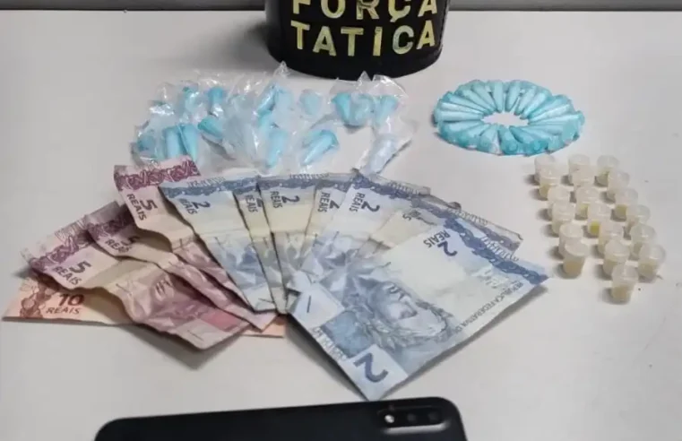 Homem é preso por tráfico de drogas no Jardim Itacolomy, em Mogi Guaçu