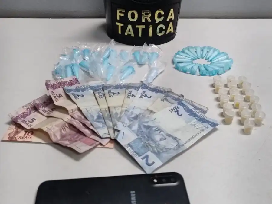 Homem é preso por tráfico de drogas no Jardim Itacolomy, em Mogi Guaçu