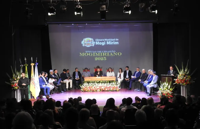 Câmara promove entrega de títulos de Cidadão Mogimiriano