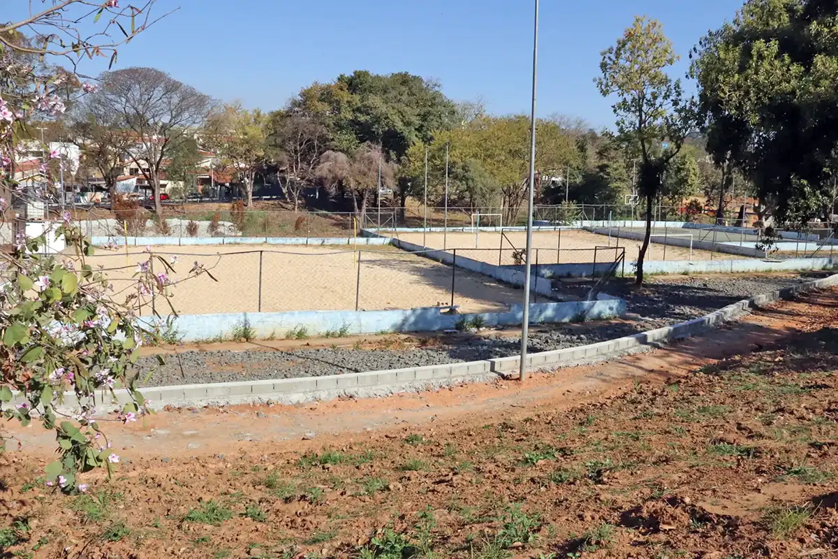 Zerão recebe obras de revitalização no entorno das quadras Três Marias