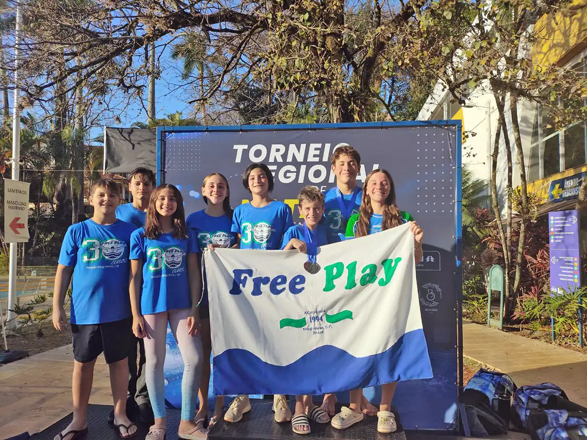 Free Play conquista cinco medalhas em torneio regional em Piracicaba