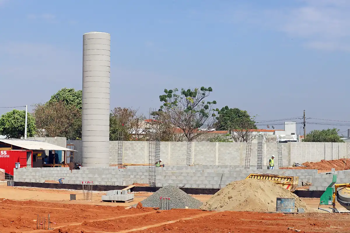 Novo prédio da Emeb Helena dos Santos Alves avança com investimento de R$ 5 milhões