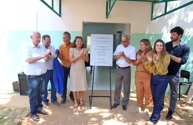 Inaugurada nova unidade de saúde do bairro rural do Gabrielzinho