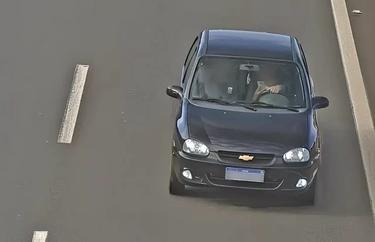 Em 6 meses, Renovias flagra 2 mil motoristas dirigindo e utilizando o celular na SP-340