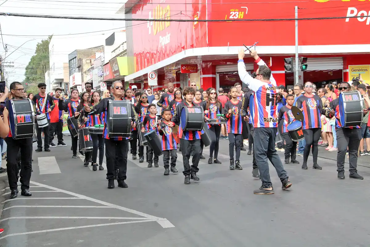 Projeto de fanfarras valoriza música, tradição e integração em Mogi Mirim