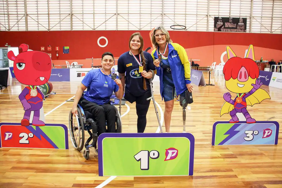 Halterofilismo paralímpico de Mogi Mirim conquista medalha de prata na Paresp