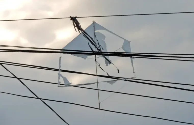 Incidentes com pipas na rede elétrica de Mogi Guaçu crescem 183%, diz Elektro