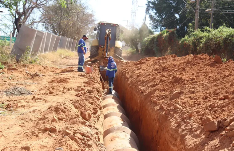 Chácaras Sol Nascente recebe obras de infraestrutura urbana