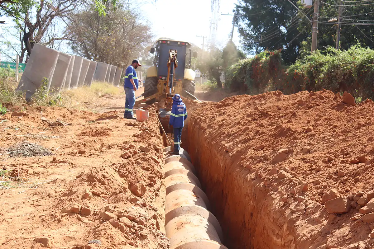 Chácaras Sol Nascente recebe obras de infraestrutura urbana
