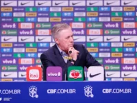 Ancelotti convoca seleção para amistosos contra Coreia e Japão