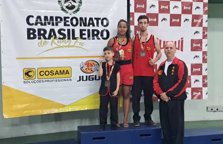 Atletas de Mogi Mirim se destacam em etapa paulista de Kung Fu
