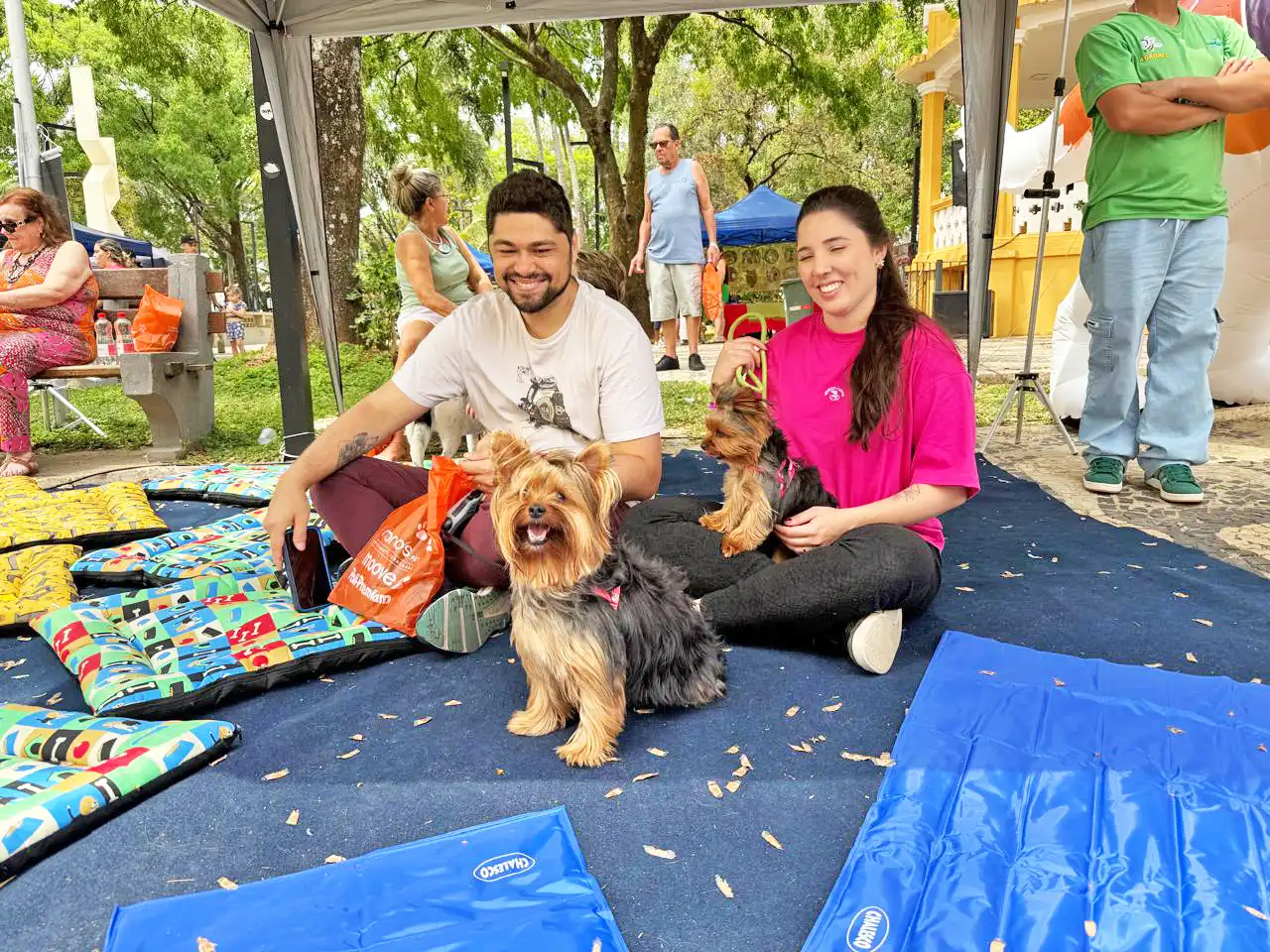 Pet Fest agitou manhã de sábado na Praça Rui Barbosa