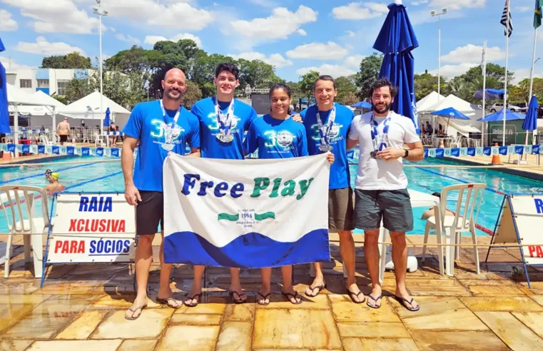 Seis medalhas para a Free Play na etapa de Santa Bárbara d’Oeste do Circuito Unami