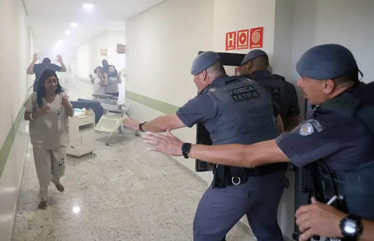 Simulado testa resposta a agressores ativos em ação integrada de segurança