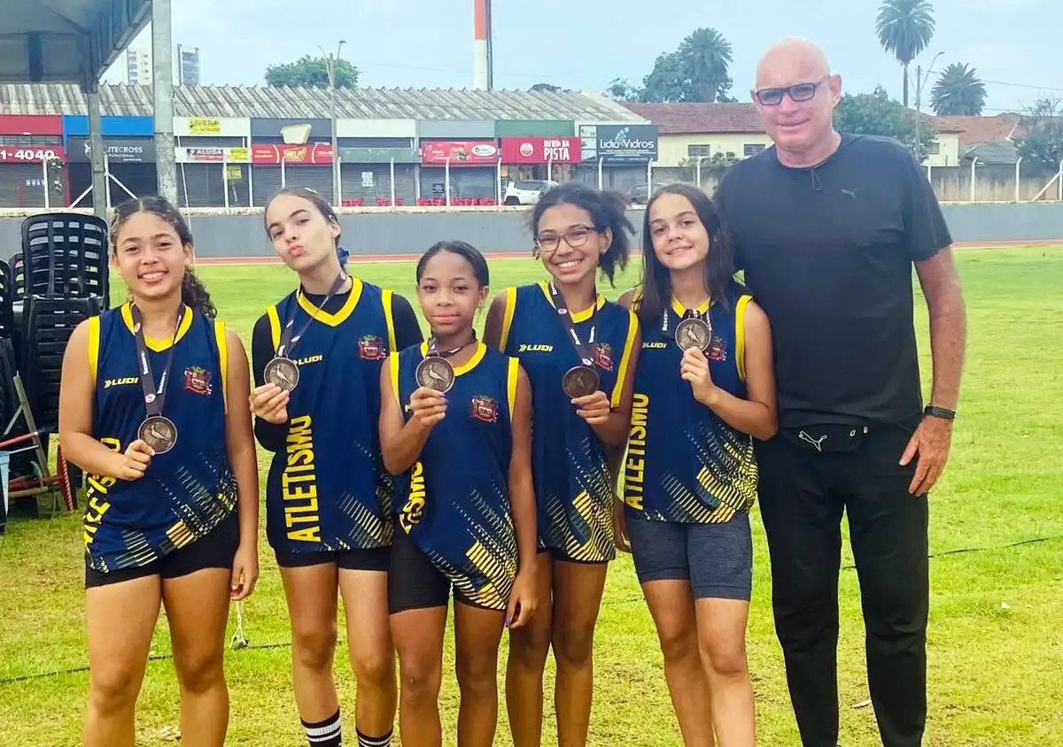 Atletismo Escolar de Mogi Mirim alcança pódio no Campeonato Paulista Sub14