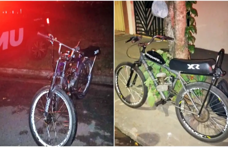 GCM apreende três bicicletas motorizadas em dois dias em Mogi Guaçu