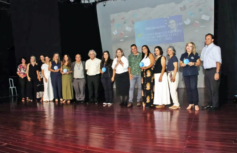Confira os ganhadores do 15º Concurso Literário Orlando Bronzatto ‘Pintaca’