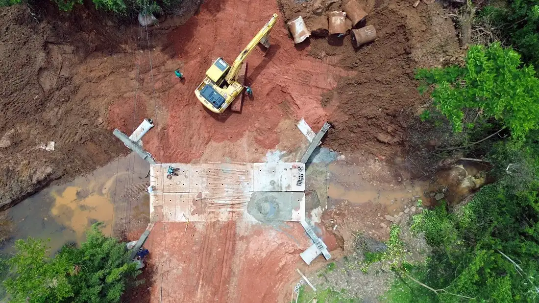 Obras de duplicação da ponte na Estrada Velha de Itapira interditam via até janeiro
