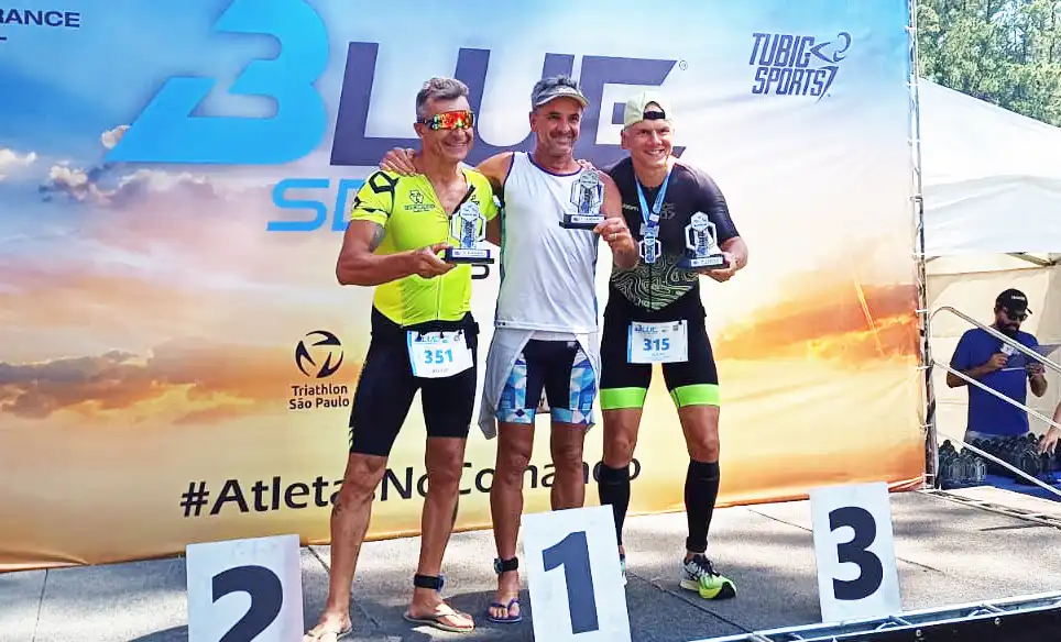 André Faria vence prova de triathlon disputada em Holambra