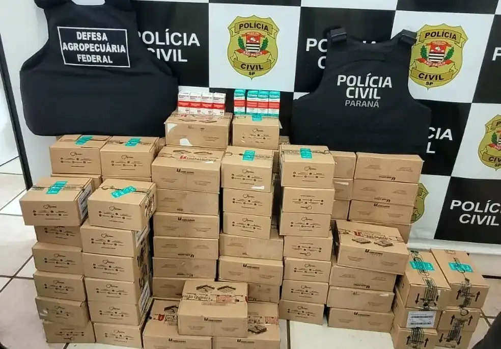 Operação apreende 1,4 mil ampolas de cetamina e 3 são presos em Mogi Guaçu e Itapira