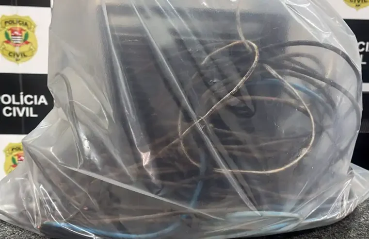 Homem é preso por furto de fios elétricos em estabelecimento comercial de Mogi Mirim