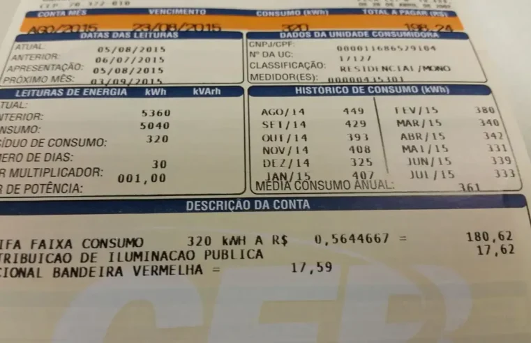 Aneel anuncia bandeira tarifária verde para janeiro de 2026