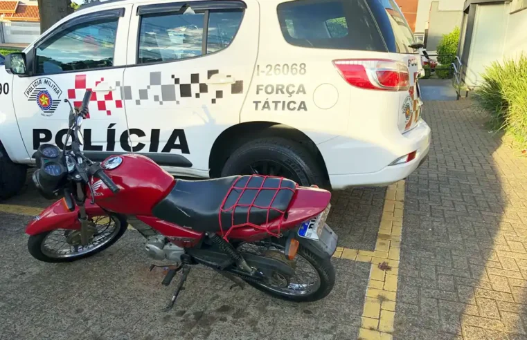 Polícia apreende motocicleta após perseguição em Mogi Mirim