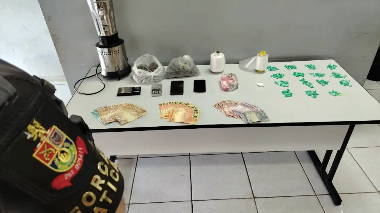Operação em Estiva Gerbi tem apreensão de drogas, três prisões e morte de suspeito
