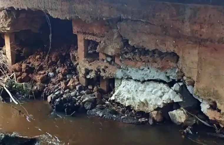 Ponte da Rodovia Nagib Chaib, entre Mogi Mirim e Mogi Guaçu, volta a ser interditada