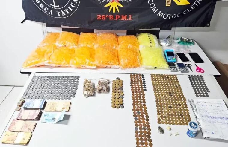 Polícia Militar prende homem por tráfico em residência no Ypê 2, em Mogi Guaçu