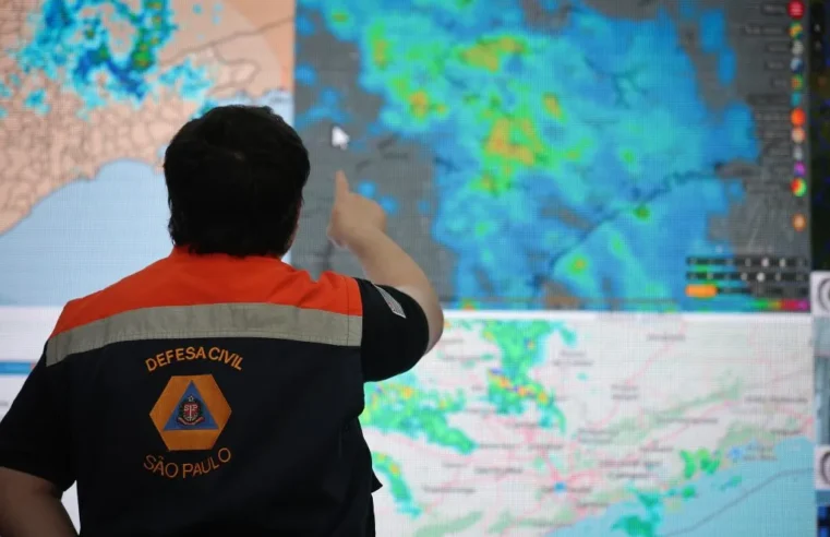 Defesa Civil do Estado alerta para temporais e chuvas persistentes