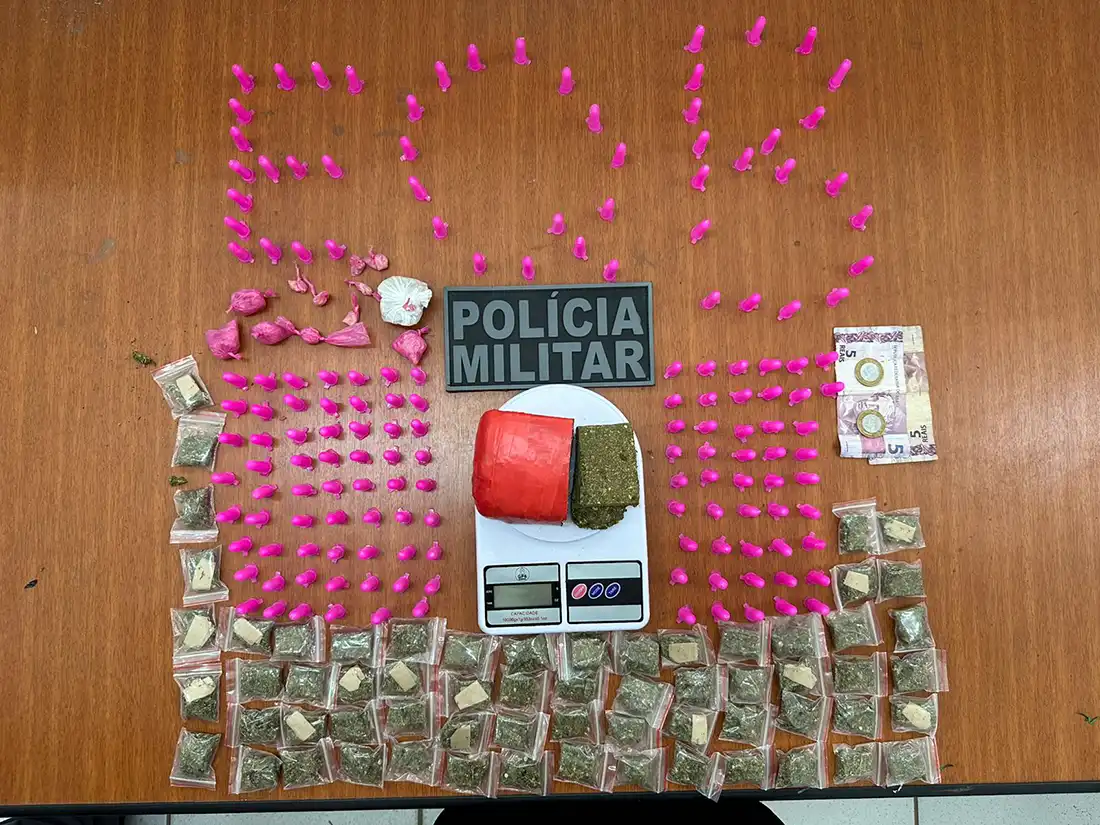 Homem é preso por tráfico de drogas no Jardim Planalto, em Mogi Mirim