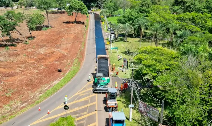 DER interdita Estrada da Cachoeira para obras de recapeamento